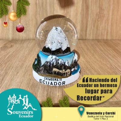 Esfera Cristial Volcanes Ecuador