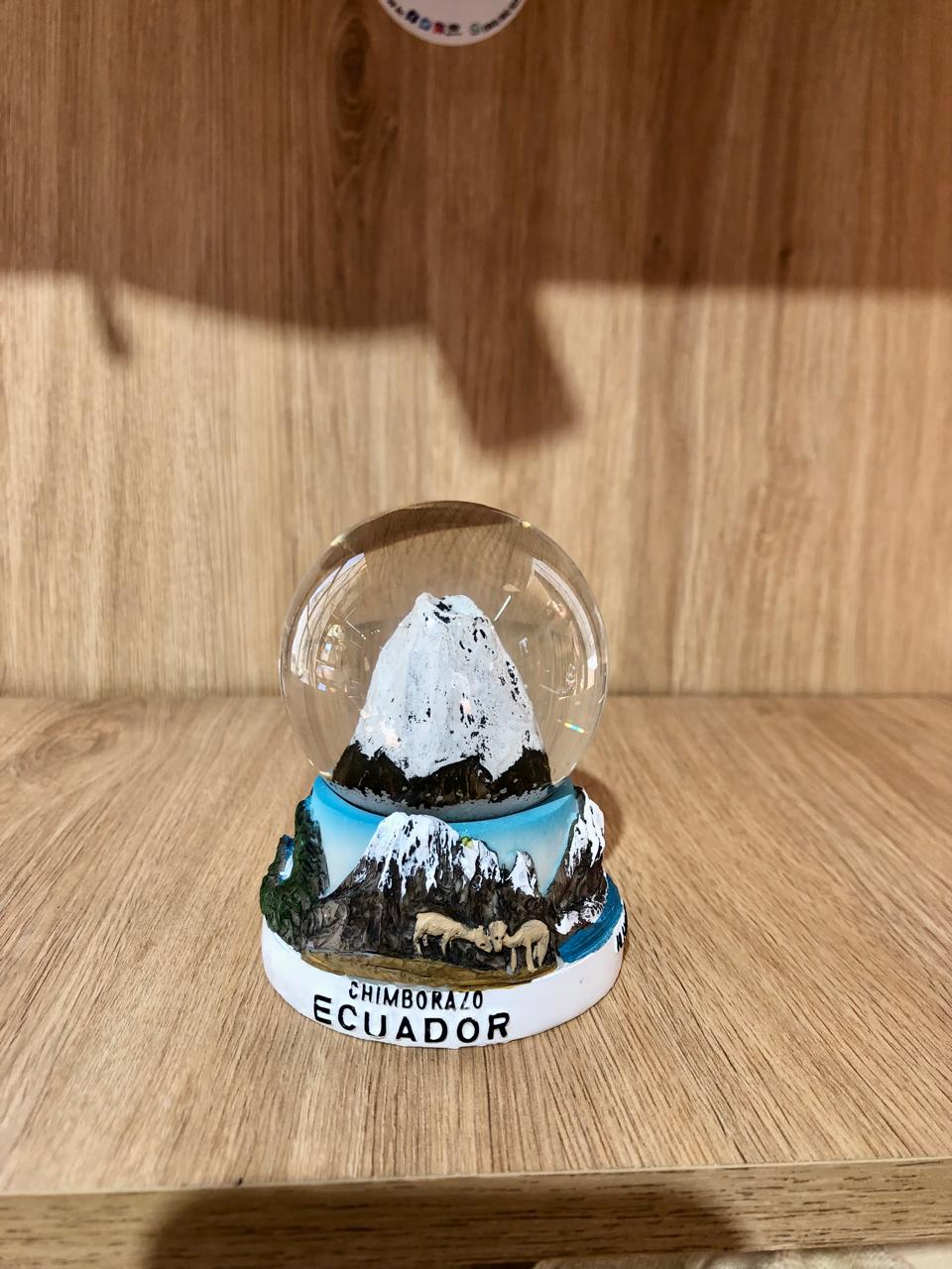 Esfera Cristal Volcanes Ecuador